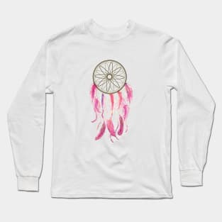 Pink Dreamcatcher Long Sleeve T-Shirt